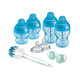 Tommee Tippee Advanced Anti-Colic Newborn Baby Bottle Starter Kit, Slow-Flow Teats, Blue image number 2
